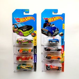 2017 Hot Wheels Treasure Hunt 8 new cars